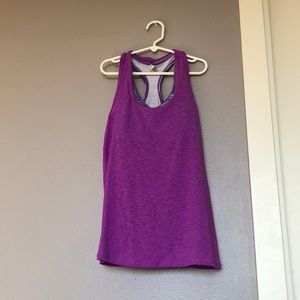 Ideology Tank Top+Sports Bra attached